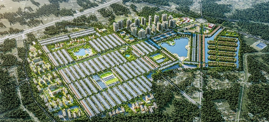 vị trí vinhomes green city
